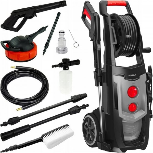 Aukšto slėgio plovykla su priedais Dedra 2300W Aukšto slėgio plovykla su priedais Dedra 2300W